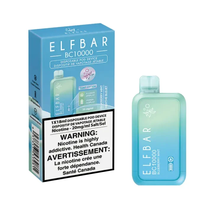 ELFBAR BC 10000 puffs Blueberry Mint