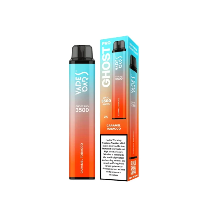 GHOST pro 3500 puffs Caramel Tobacco