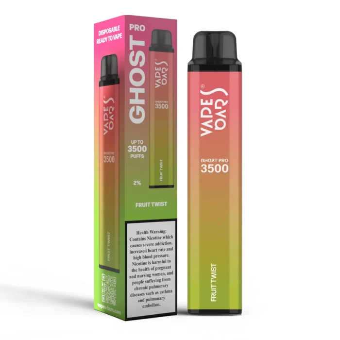 GHOST pro 3500 puffs Fruit Twist (Rainbow)