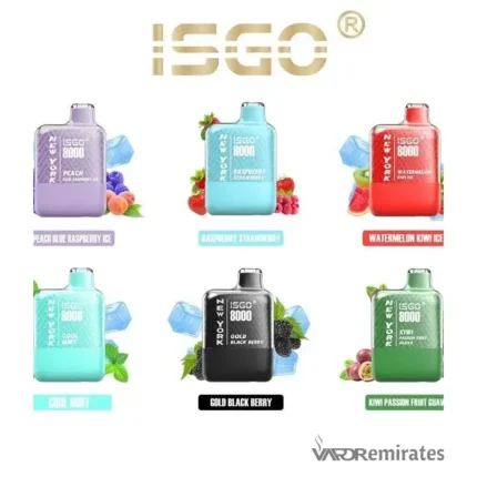 Isgo New York 8000 Puffs Disposable Vape