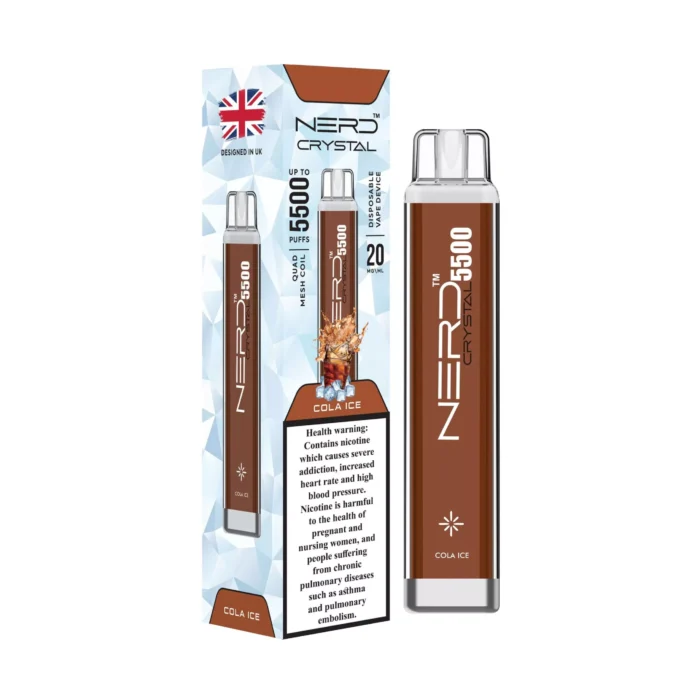 Nerd Crystal 5500 Puffs Cola Ice