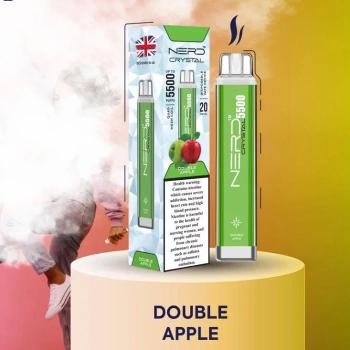 Nerd Crystal 5500 Puffs Double Apple
