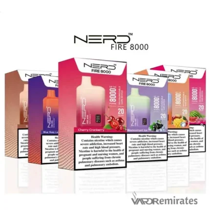 Nerd Fire 8000 Puffs Disposable Vape