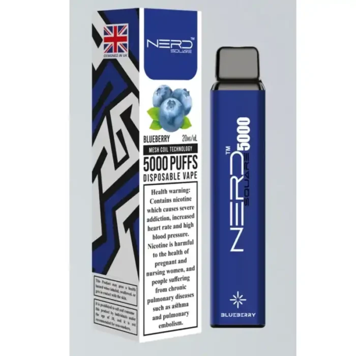 Nerd™ Square 5000 puffs Blueberry
