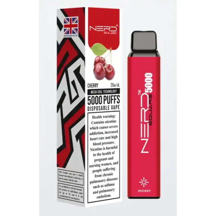 Nerd™ Square 5000 puffs Cherry