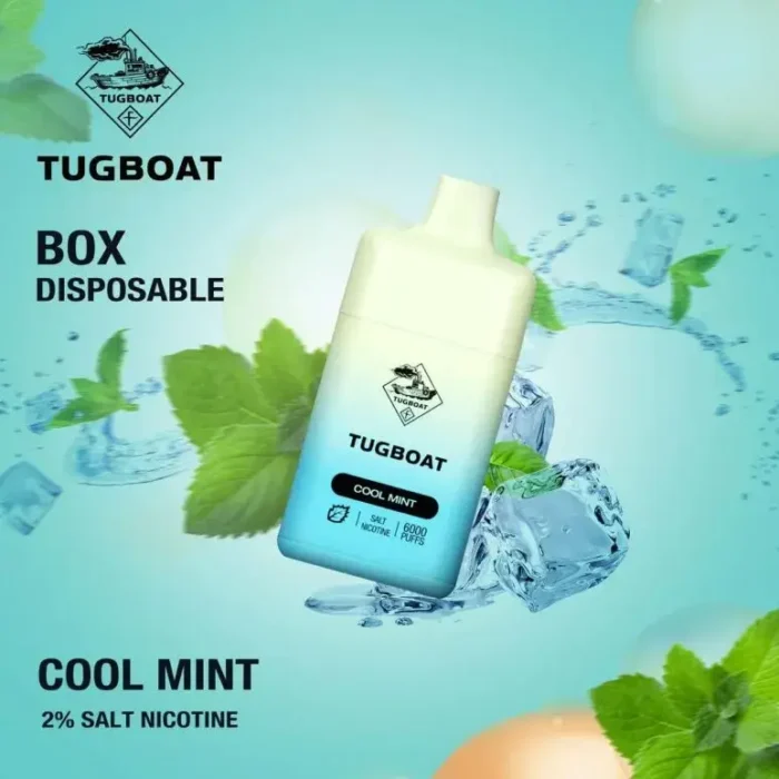 Tugboat BOX 6000 puffs Cool Mint