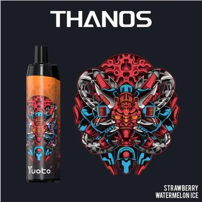 Yuoto Thanos 5000 Puffs Strawberry Watermelon Ice