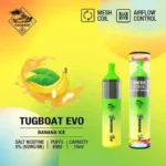 tugboat evo 4500 puffs Banana Ice