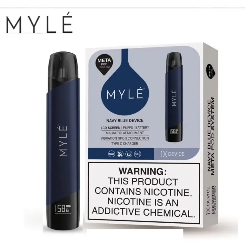 Myle V5 Meta Navy Blue Device