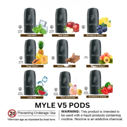 New Myle V5 Meta Pods